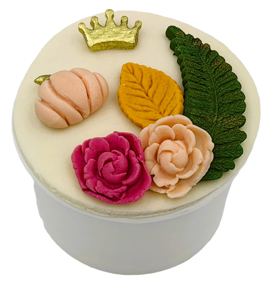 Cupcake Λουλούδια & Στέμμα