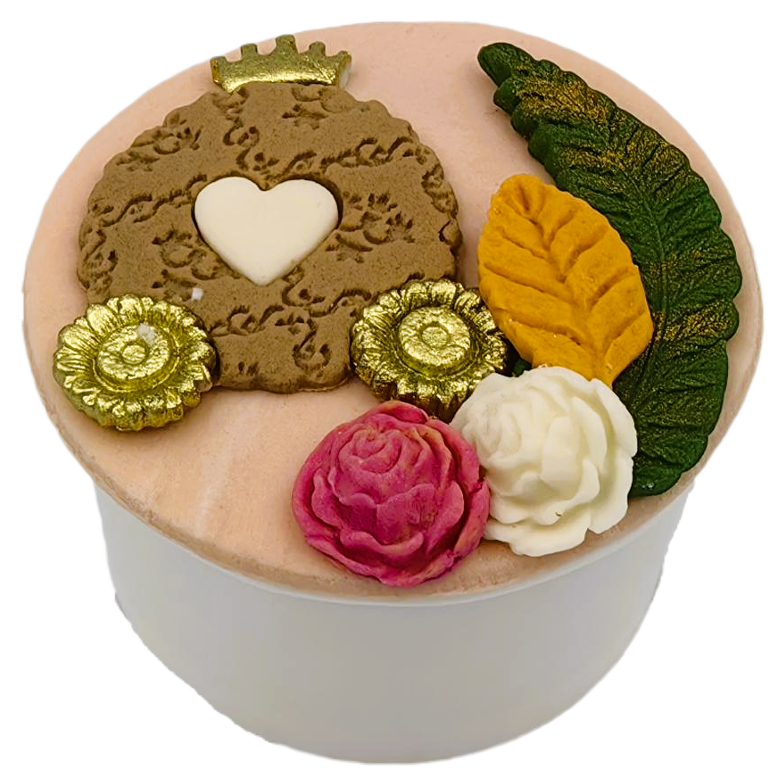 Cupcake Vintage Καρδιά