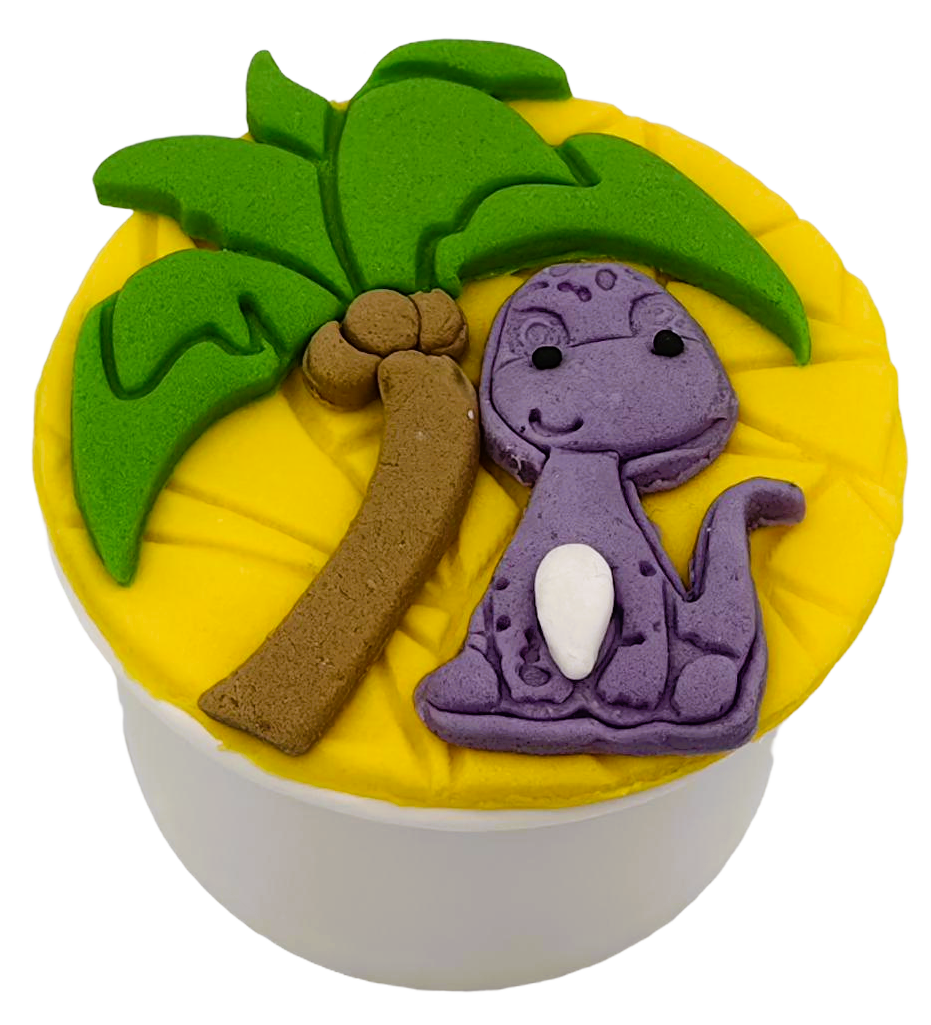 Cupcake Δεινόσαυρος στη Ζούγκλα