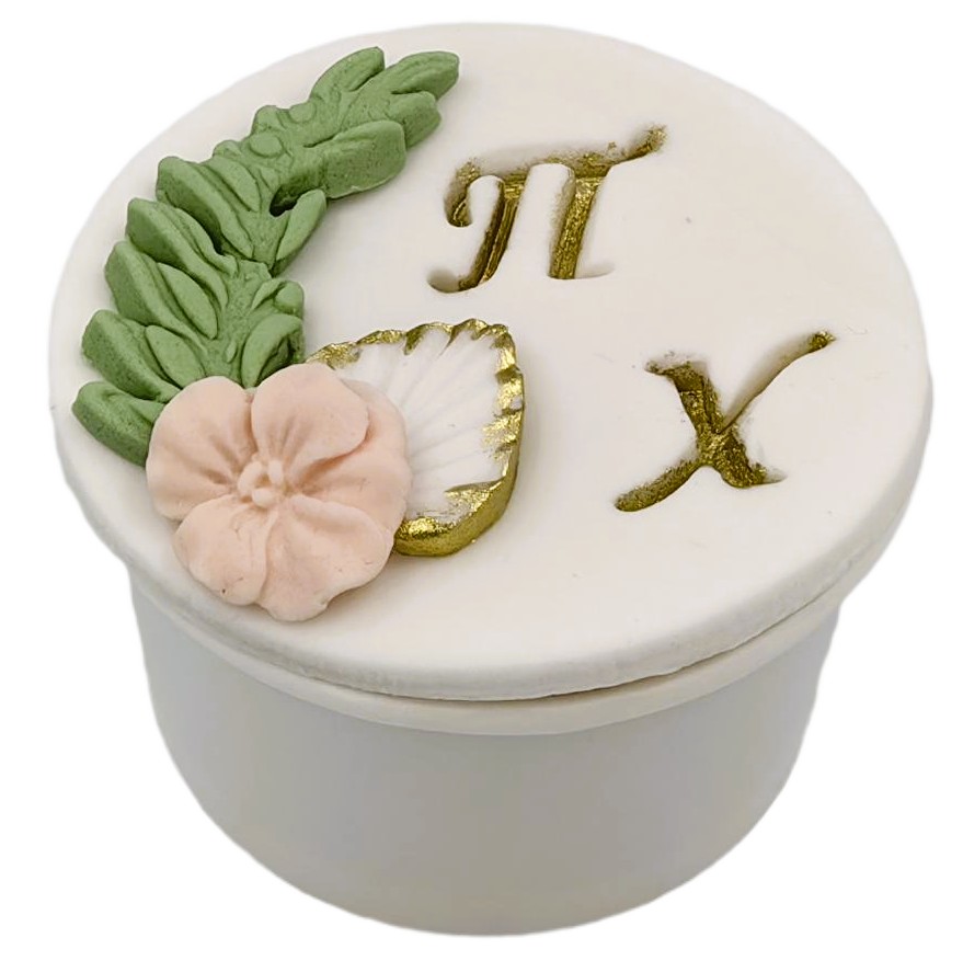 Cupcake Ελιά & Μονόγραμμα