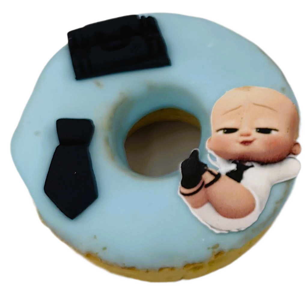Donut Μπλέ Baby Boss