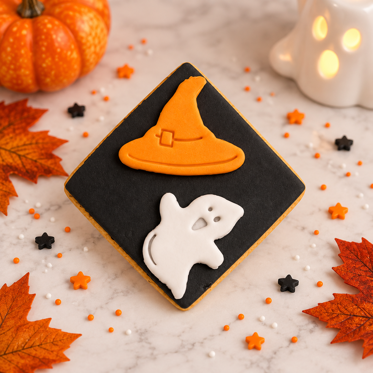 Cookie Halloween Καπέλο Μάγισσας & Φάντασμα