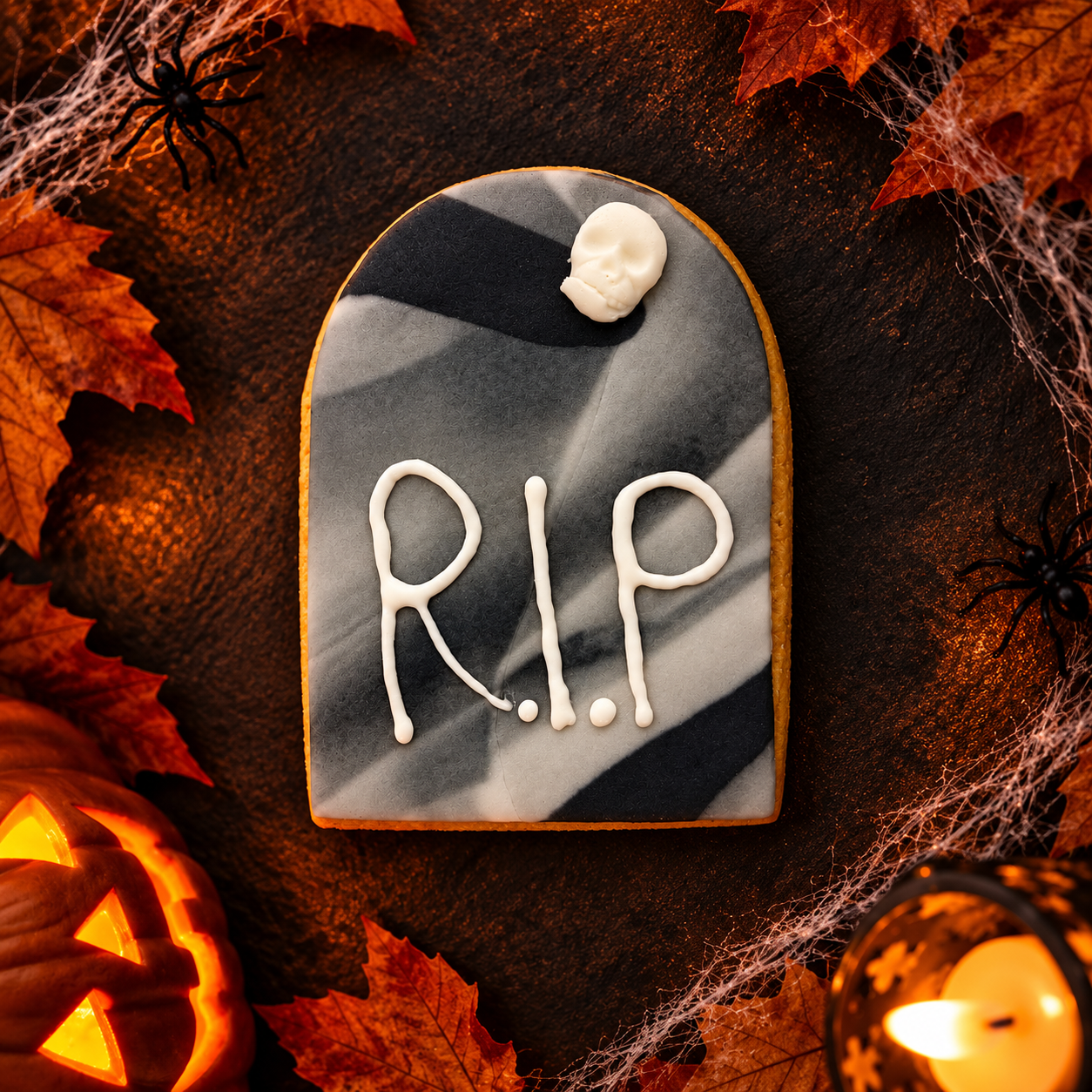 Cookie Halloween RIP Ταφόπλακα