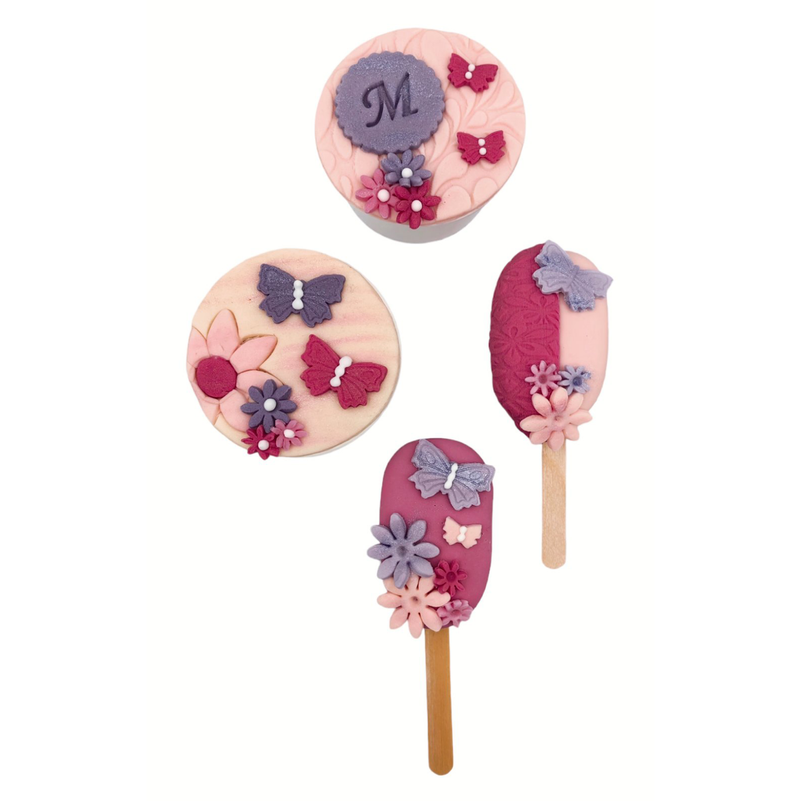 Συλλογή Floral Pink Cakesicles