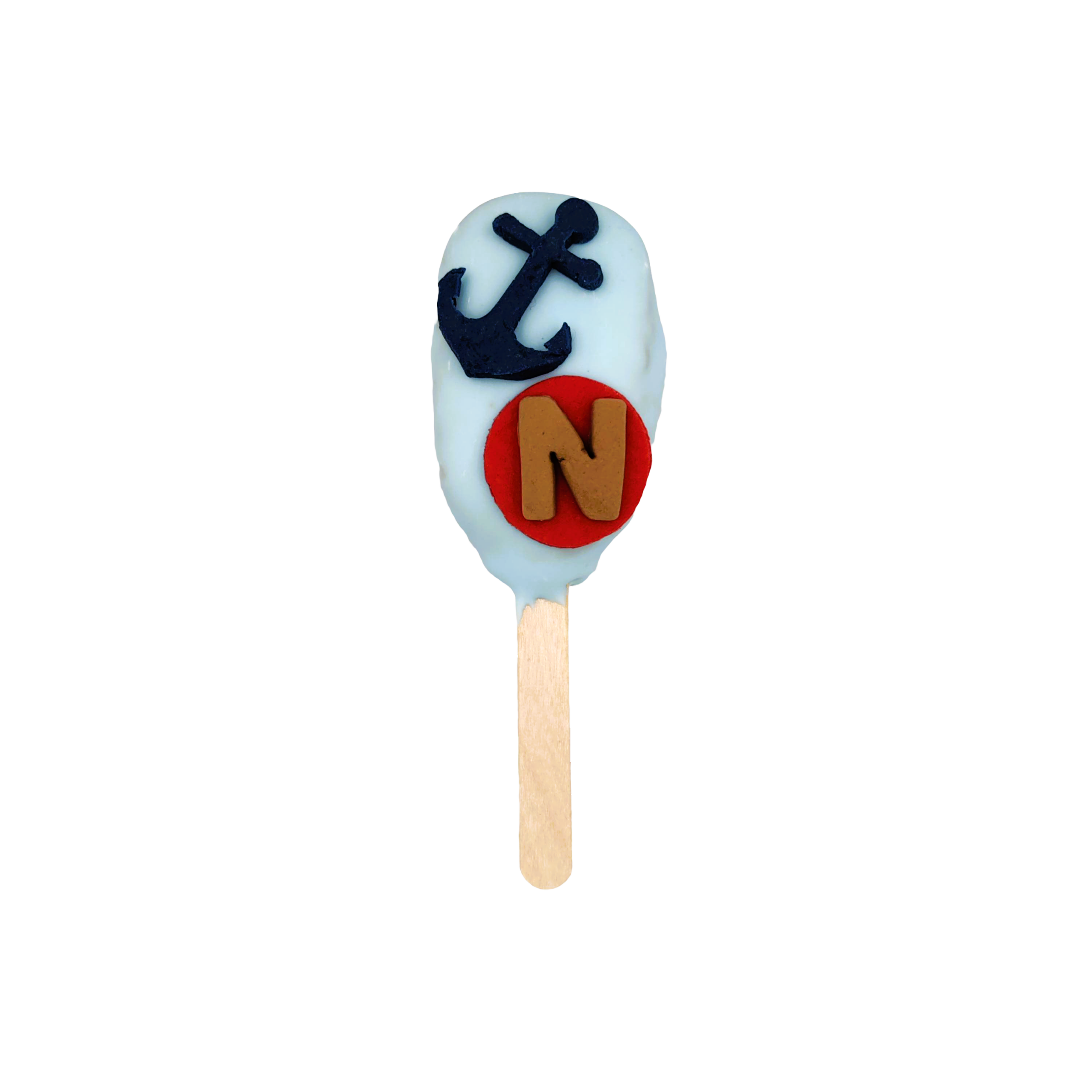 Cakesicle Ναυτικό Μονόγραμμα N