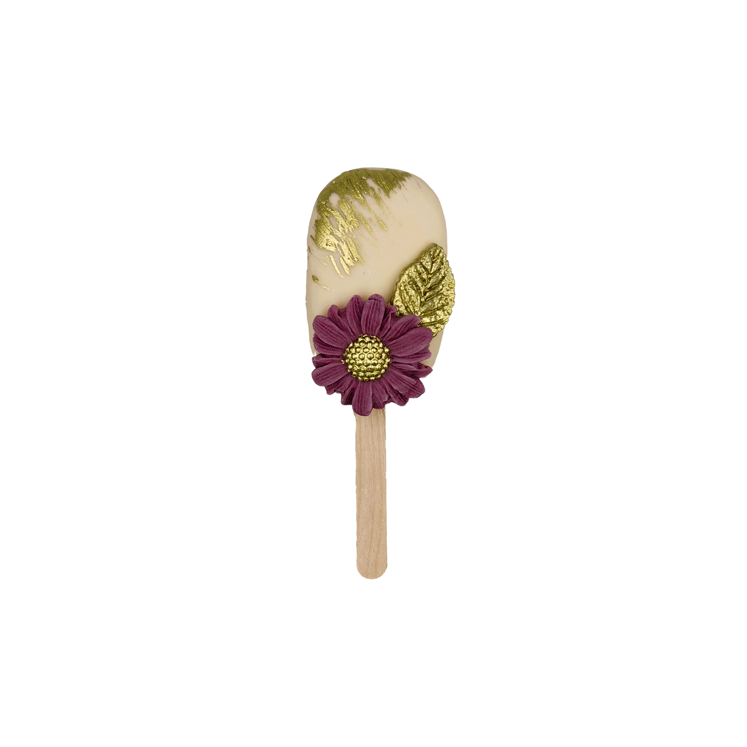 Cakesicle Μπορντό Άνθος