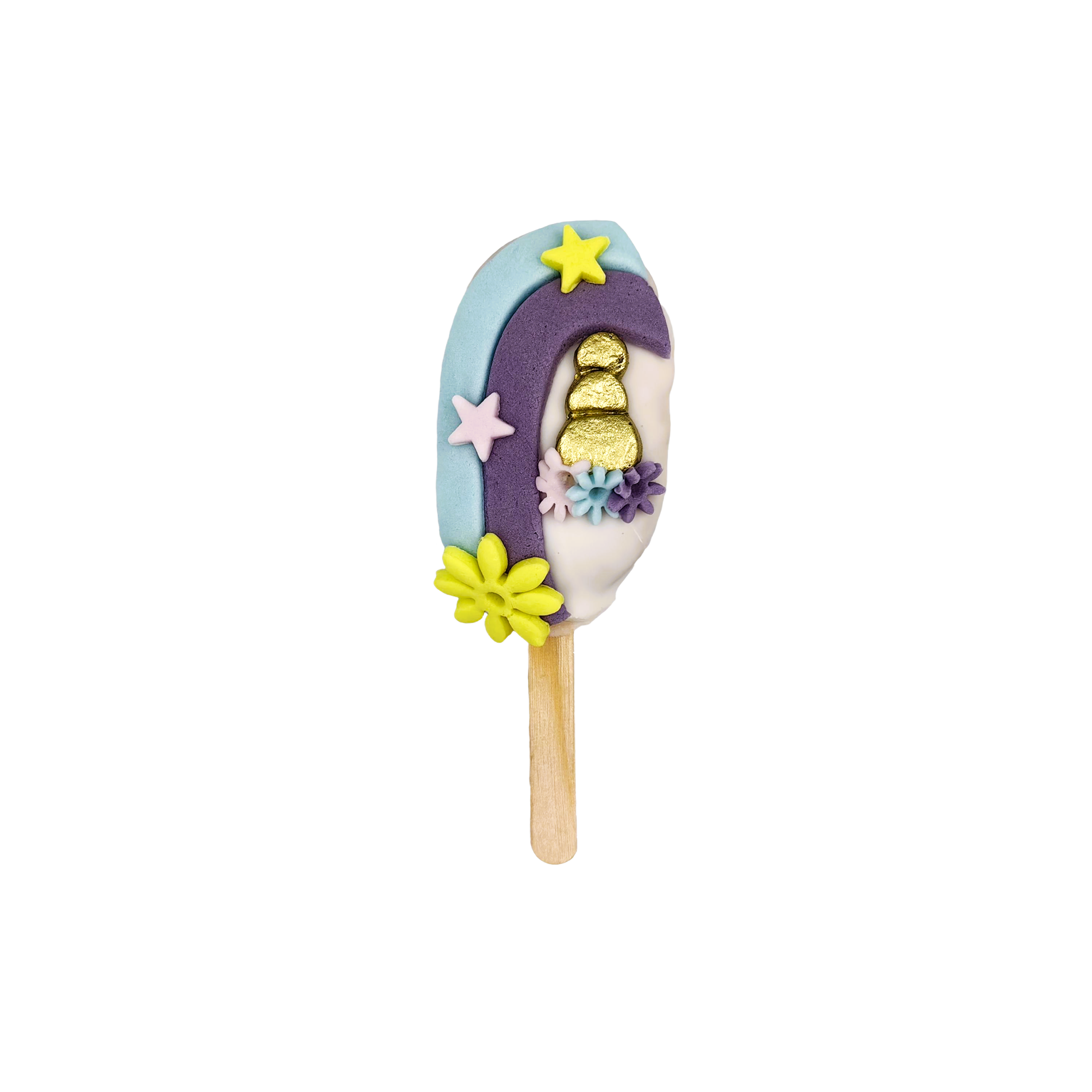 Cakesicle Κυψέλη με Αστέρια & Άνθη